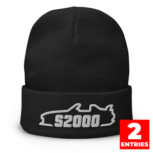 S2k White Beanie