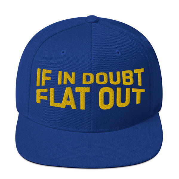 STI Flat Out Snapback
