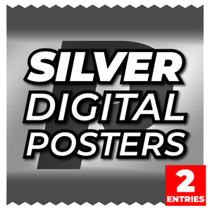 PDG109 Silver Digital Posters